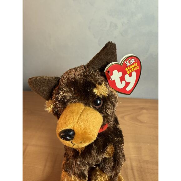 TY Beanie Baby AMIGO the Dog Plush (Internet Exclusive) (6 inch) Stuffed Animal - Picture 2 of 8